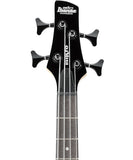 Ibanez Bajo Eléctrico Negro Erosionado GSRM20B-WK, Serie Gio MiKro