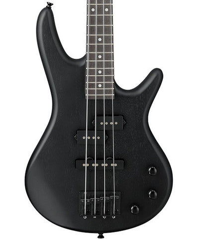 Ibanez Bajo Eléctrico Negro Erosionado GSRM20B-WK, Serie Gio MiKro