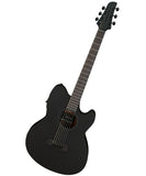 Ibanez Guitarra Electroacústica Negro Mate TCY621-BOT, Serie Talman