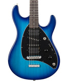 “Exclusiva en Repertorio Wagner Online” Music Man Guitarra Eléctrica 900-72-R2-01-MB-CR Entintado Azul/Sombreado Azul con Estuche, Steve Morse