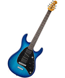 “Exclusiva en Repertorio Wagner Online” Music Man Guitarra Eléctrica 900-72-R2-01-MB-CR Entintado Azul/Sombreado Azul con Estuche, Steve Morse