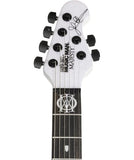 "Exclusiva en Repertorio Wagner Online" Music Man Guitarra Eléctrica 611-24K-50-00-MB-BM Blanco con Estuche, Majesty