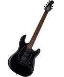 "Exclusiva en Repertorio Wagner Online" Sterling S.U.B. Guitarra Eléctrica CT30HSS-SBK-R1 Negro Mate, Cutlass