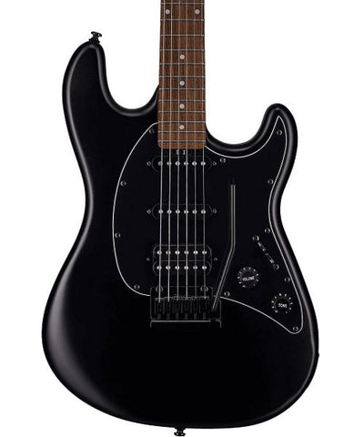 "Exclusiva en Repertorio Wagner Online" Sterling S.U.B. Guitarra Eléctrica CT30HSS-SBK-R1 Negro Mate, Cutlass