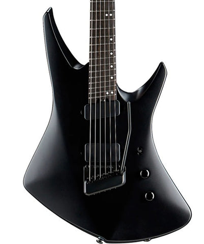 “Exclusiva en Repertorio Wagner Online” Music Man Guitarra Eléctrica 732-66-52-00-MB-BM Negro Mate con Estuche, Kaizen
