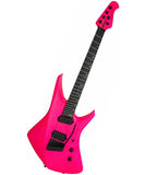 “Exclusiva en Repertorio Wagner Online” Music Man Guitarra Eléctrica 732-BPH-51-00 -MB-BM Rosa Fosforecente con Estuche, Kaizen