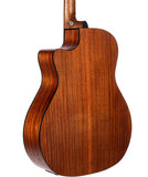 Cort Guitarra Electroacústica Palo Negro Mate/Sombreado Café CORE-GA ABW OPLB con Funda, Serie Core GA