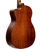 Cort Guitarra Electroacústica Palo Negro Mate/Sombreado Café CORE-OC ABW OPLB con Funda, Serie Core OC