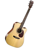 Cort Guitarra Electroacústica Natural Mate MR600F NS, Serie MR