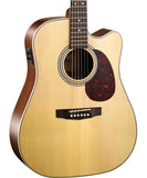 Cort Guitarra Electroacústica Natural Mate MR600F NS, Serie MR