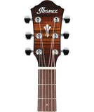 Ibanez Guitarra Electroacústica Arce Café Transparente/Sombreado Café/Negro AEG70L-TIH Zurda, Serie AEG