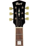 Cort Guitarra Eléctrica Azul/Negro Sombreado CR250 DBB, Serie Classic Rock