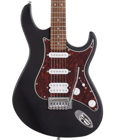 Cort Guitarra Eléctrica Negra Mate G110 OPBK, Serie G