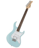 Cort Guitarra Eléctrica Azul Cielo G200 SKB, Serie G