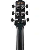 Ibanez Guitarra Electroacústica Negro Rustico AAM340CE-RUB, Serie Advanced Acoustic