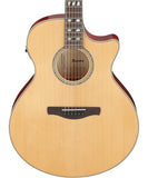 Ibanez Guitarra Electroacústica Picea Sitka Natural AE170-NTR, Serie AE