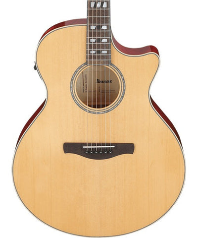 Ibanez Guitarra Electroacústica Picea Sitka Natural AE170-NTR, Serie AE