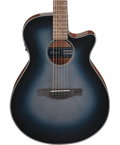 Ibanez Guitarra Electroacústica Azul Sombreado AEG50-IBH, Serie AEG