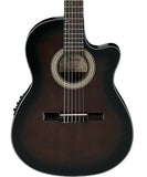 Ibanez Guitarra Electroacústica Sombreada GA35TCE-DVS, Serie Clásica