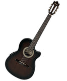 Ibanez Guitarra Electroacústica Sombreada GA35TCE-DVS, Serie Clásica