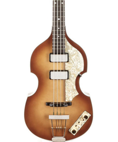 “Exclusiva en Repertorio Wagner Online” Höfner Bajo Eléctrico Sombreado H500/1-61-0 con Estuche, Beatle Bass