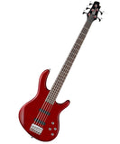Cort Bajo Eléctrico Rojo De 5 Cuerdas ACTION BASSVPLUS TR