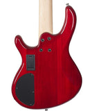 Cort Bajo Eléctrico Rojo De 5 Cuerdas ACTION BASSVPLUS TR