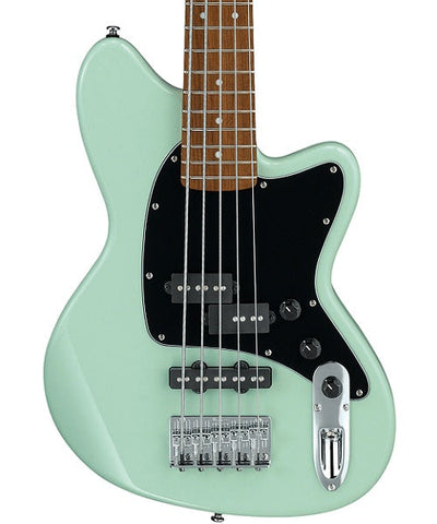 Ibanez Bajo Eléctrico 5 Cuerdas Verde Menta TMB35-MGR, Serie Talman