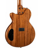 Cort Guitarra Electroacústica Negra con Funda SUNSETNYLECTRICII BK, Serie Sunset Nylectric II