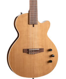 Cort Guitarra Electroacústica Natural con Funda SUNSETNYLECTRICIINAT, Serie Sunset Nylectric II