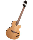 Cort Guitarra Electroacústica Natural con Funda SUNSETNYLECTRICIINAT, Serie Sunset Nylectric II
