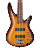 Ibanez Bajo Eléctrico Café Sombreado Fretless SR370EF-BBT, Serie SR