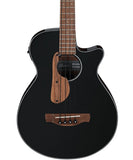 Ibanez Bajo Electroacústico Negro AEGB24E-BKH, Serie AEG