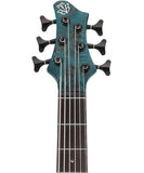 “Exclusiva en Repertorio Wagner Online” Ibanez Bajo Eléctrico 6 Cuerdas BTB946-COL Gris Entintado Azul, Serie BTB