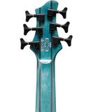 “Exclusiva en Repertorio Wagner Online” Ibanez Bajo Eléctrico 6 Cuerdas BTB946-COL Gris Entintado Azul, Serie BTB