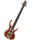 "Exclusiva en Repertorio Wagner Online" Ibanez Bajo Eléctrico 5 Cuerdas BTB1835-NDL Natural con Funda, Serie BTB Premium