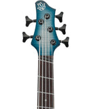 “Exclusiva en Repertorio Wagner Online” Ibanez Bajo Eléctrico 5 Cuerdas BTB705LM-CTL Natural/Sombreado Azul Mate, Serie BTB Bass Workshop