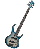 “Exclusiva en Repertorio Wagner Online” Ibanez Bajo Eléctrico 5 Cuerdas BTB705LM-CTL Natural/Sombreado Azul Mate, Serie BTB Bass Workshop