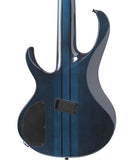 “Exclusiva en Repertorio Wagner Online” Ibanez Bajo Eléctrico 5 Cuerdas BTB705LM-CTL Natural/Sombreado Azul Mate, Serie BTB Bass Workshop