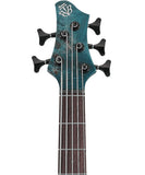 “Exclusiva en Repertorio Wagner Online” Ibanez Bajo Eléctrico 5 Cuerdas BTB945-COL Gris Entintado Azul, Serie BTB