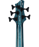 “Exclusiva en Repertorio Wagner Online” Ibanez Bajo Eléctrico 5 Cuerdas BTB945-COL Gris Entintado Azul, Serie BTB