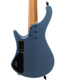 "Exclusiva en Repertorio Wagner Online" Ibanez Bajo Eléctrico 5 Cuerdas Azul Metálico Mate EHB1005F-AOM Fretless con Funda, Bass Workshop