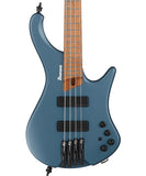 Ibanez Bajo Eléctrico Azul Mate EHB1000-AOM con Funda, Bass Workshop