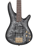 Ibanez Bajo Eléctrico Gris Texturizado/Sombreado Negro Mate SR300EDX-BZM, Serie SR