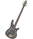 Ibanez Bajo Eléctrico Gris Texturizado/Sombreado Negro Mate SR300EDX-BZM, Serie SR