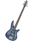 Ibanez Bajo Eléctrico Azul Texturizado/Sombreado Azul Mate SR300EDX-CZM, Serie SR