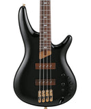 “Exclusiva en Repertorio Wagner Online” Ibanez Bajo Eléctrico Negro SR3500-BK con Estuche, SR Prestige