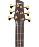 “Exclusiva en Repertorio Wagner Online” Ibanez Bajo Eléctrico 6 Cuerdas Negro SR3506-BK con Estuche, SR Prestige