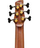 “Exclusiva en Repertorio Wagner Online” Ibanez Bajo Eléctrico 6 Cuerdas Negro SR3506-BK con Estuche, SR Prestige