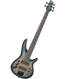 “Exclusiva en Repertorio Wagner Online” Ibanez Bajo Eléctrico 5 Cuerdas Natural/Sombreado Azul Mate SRD905-CTL, Serie SR Bass Workshop